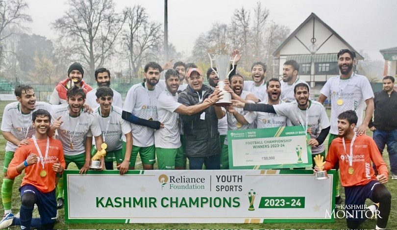 University Of Kashmir Wins Inter College Football Tournament