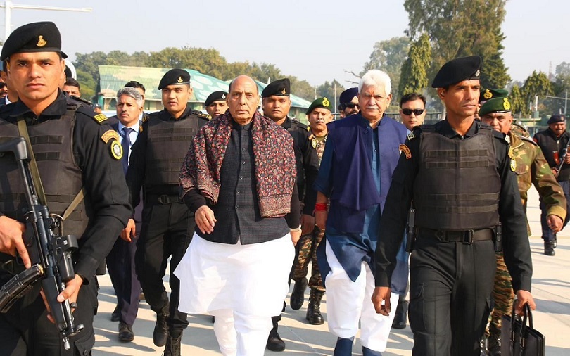 Defence Minister Rajnath Singh Reaches Jammu To Assessment Safety Scenario In J&Ok – Kashmir Observer