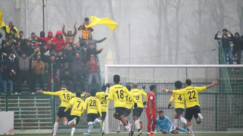 Real Kashmir FC Seal 3-1 Victory Over Shillong Lajong FC