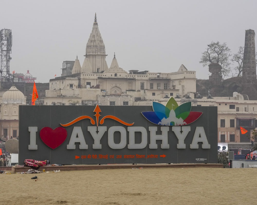 Ayodhya Cloaked In Multilayered Security Cover As Dignitaries Arrive For Consecration Event
