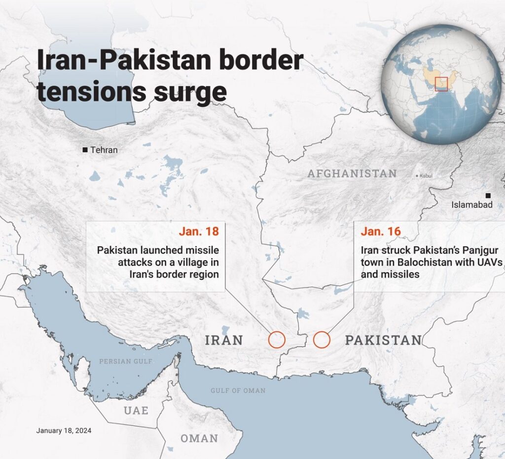 Iran-Pakistan Crossfire Puts Region on Edge