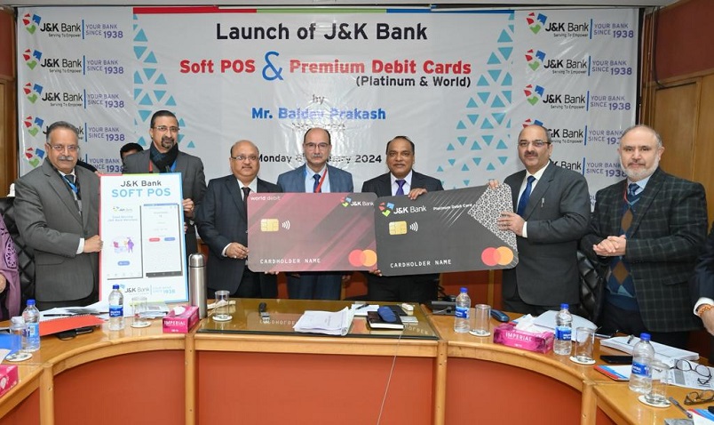 MD J&Okay Financial institution Launches Tender POS, Premium Debit Playing cards – Kashmir Observer