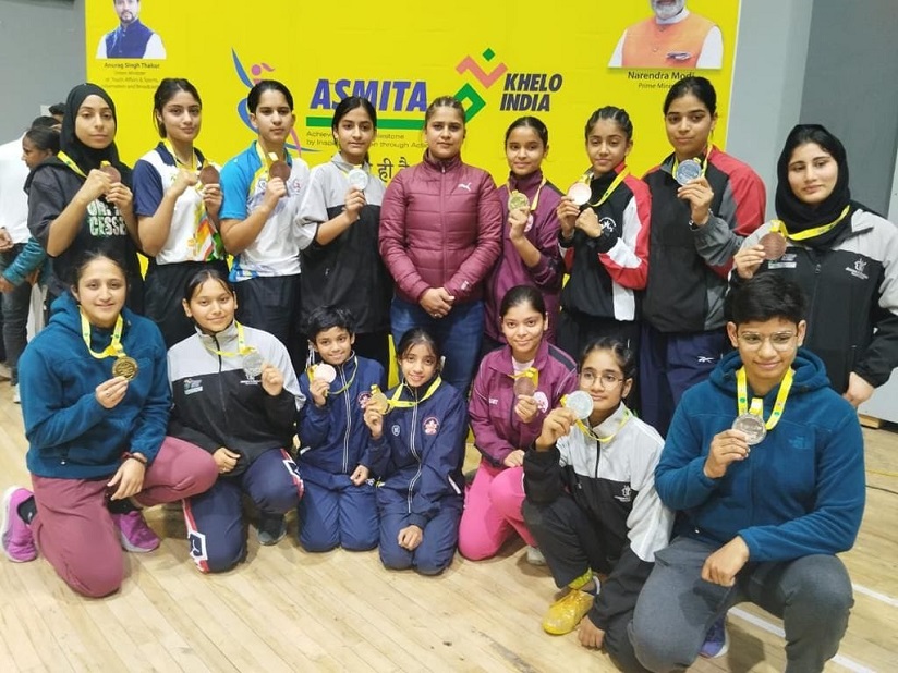 Kupwara’s Female Wushu Players Shine At Khelo India Games