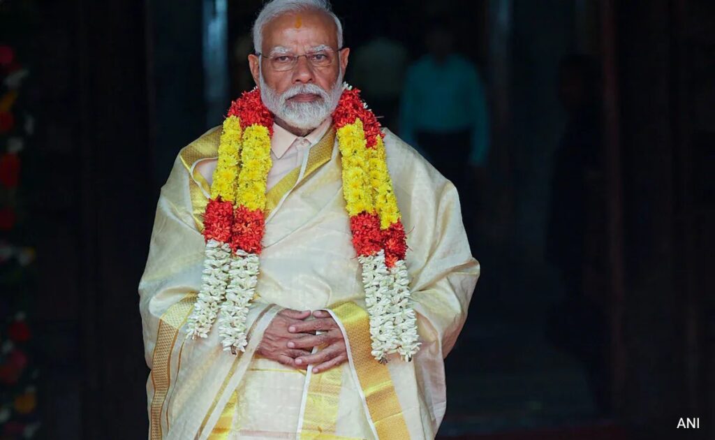 PM Modi Reaches Ayodhya For Ram temple Consecration