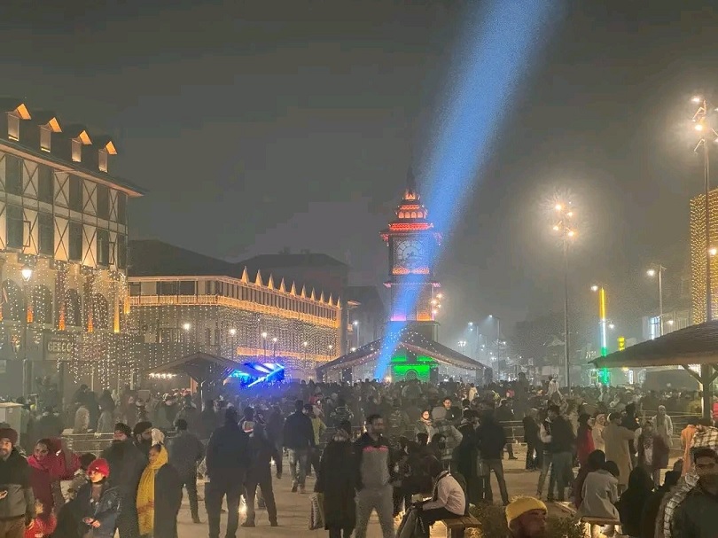 New Year Celebrations Held With Great Fervour In Srinagar
