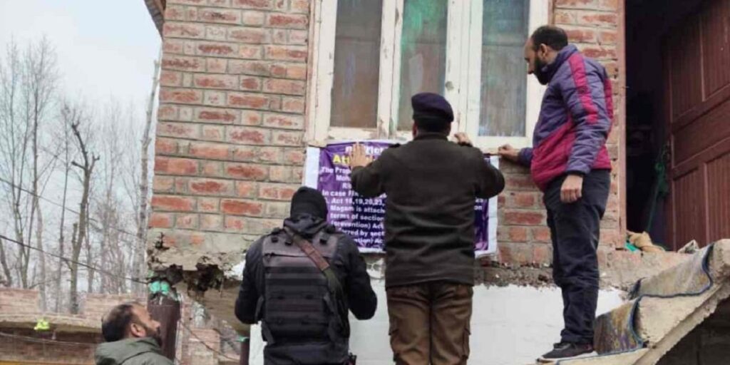Property Of LeT Associate Attached In Central Kashmir's Budgam