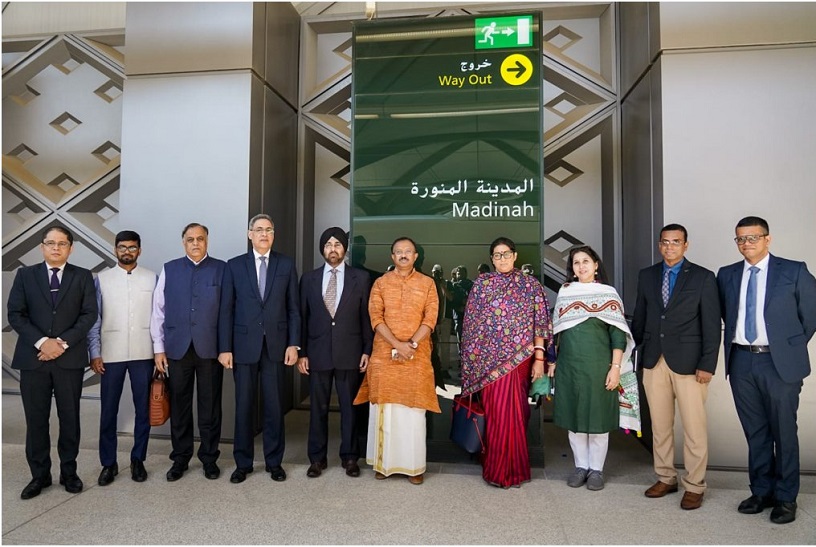 First Ever Non-Muslim Indian Delegation Visits Madinah