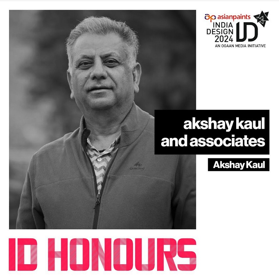 Kashmir-based Architect Akshay Kaul Gets ID Honours Award 2024