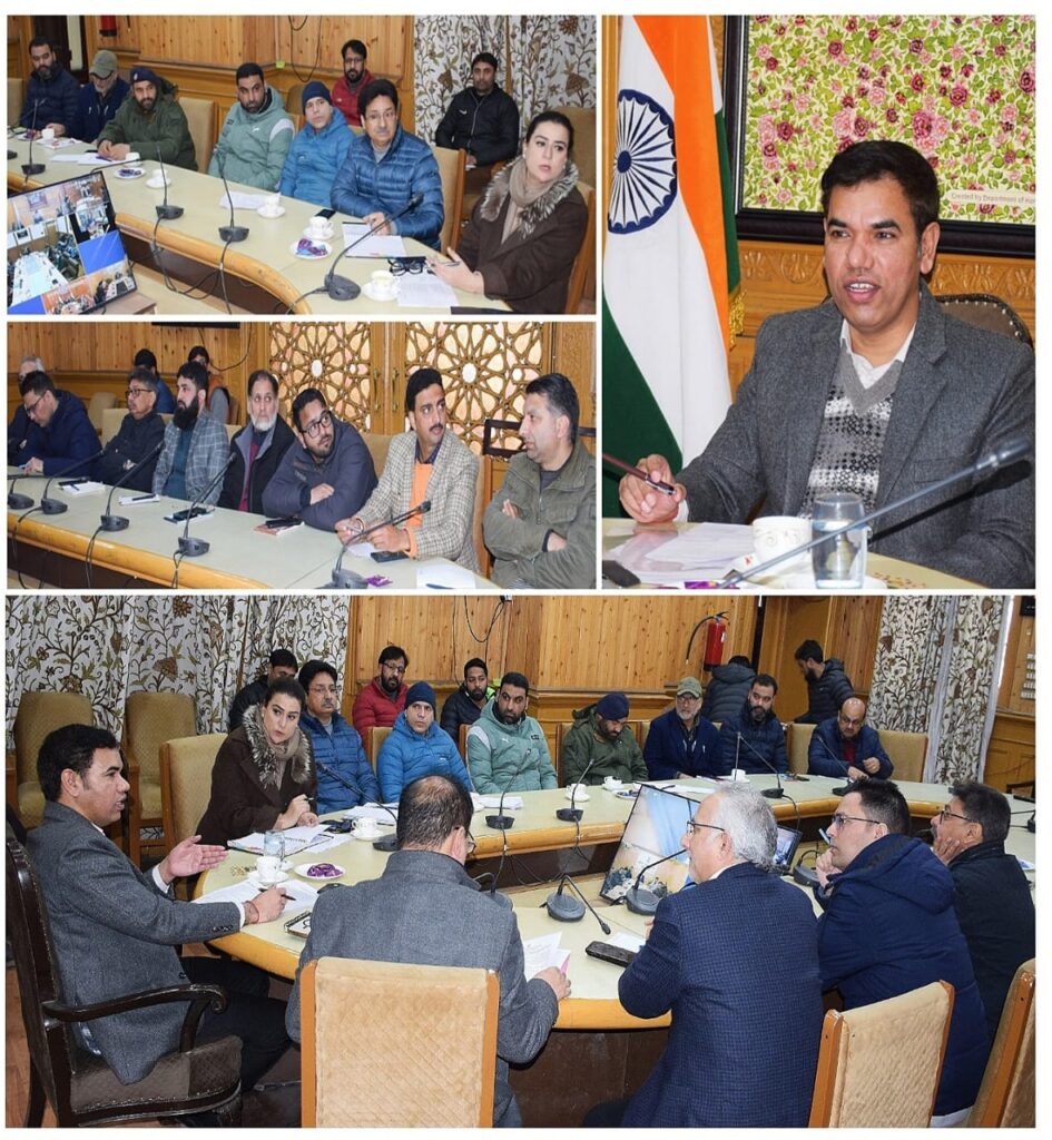 Div Com Finalises Arrangements For Winter Games In Gulmarg