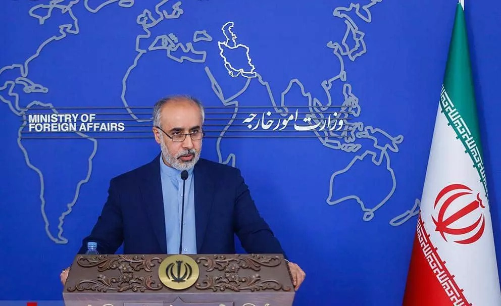 Iran's foreign ministry spokesman Nasser Kanani