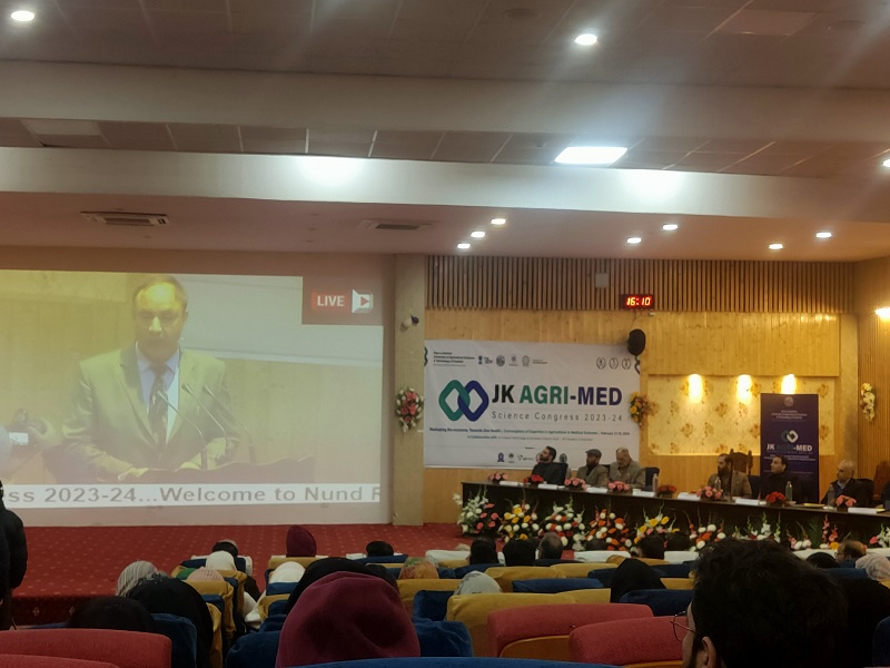 JK AGRI-MED Science Congress Concludes At SKUAST – Kashmir Observer