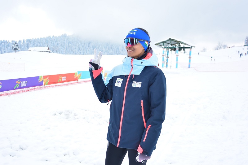 Why Karnataka’s Thekkada Bhavani Nanjugunda Is The Queen Of Nordic Skiing In India