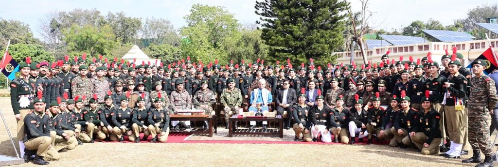LG Meets NCC Cadets from Republic Day Parade in New Delhi