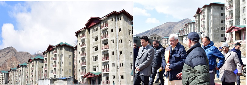 LG Reviews Construction Of KP Transit Accommodation