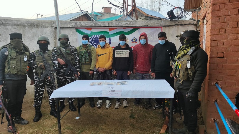 LeT Module Busted In South Kashmir's Kulgam, 4 Arrested