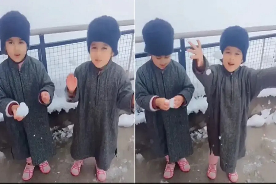 Twin Sisters Take Web By Storm With Vlog On Final Week’s Snowfall In Kashmir – Kashmir Observer