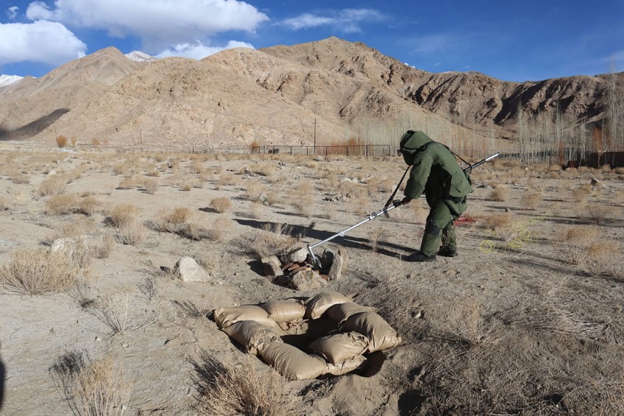 Nine Unexploded Shells Found In Ladakh