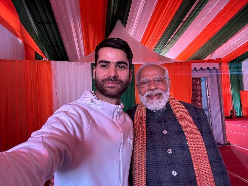 Modi Takes Selfie With Kashmiri Youth, Calls Him 'Friend'