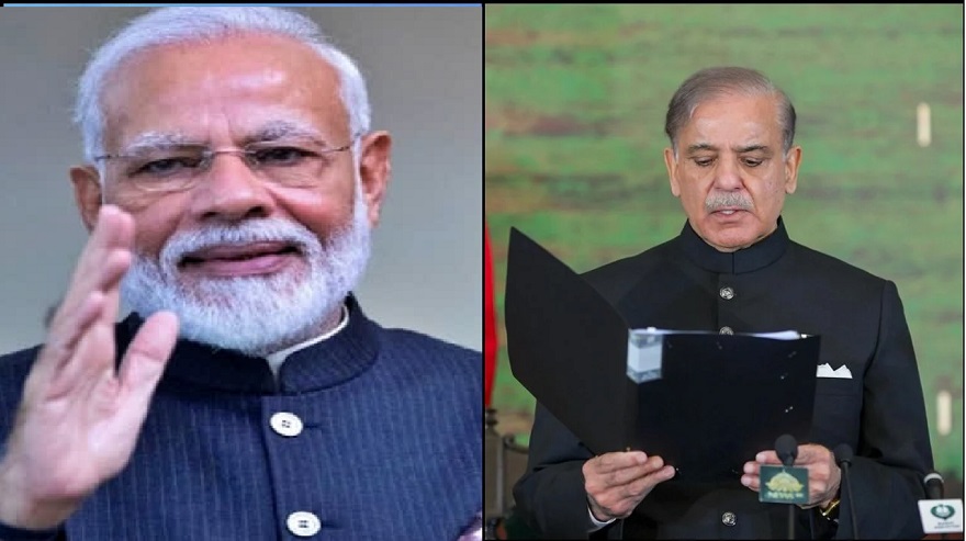 PM Modi Congratulates Shehbaz Sharif On Taking Oath As Prime Minister Of Pakistan