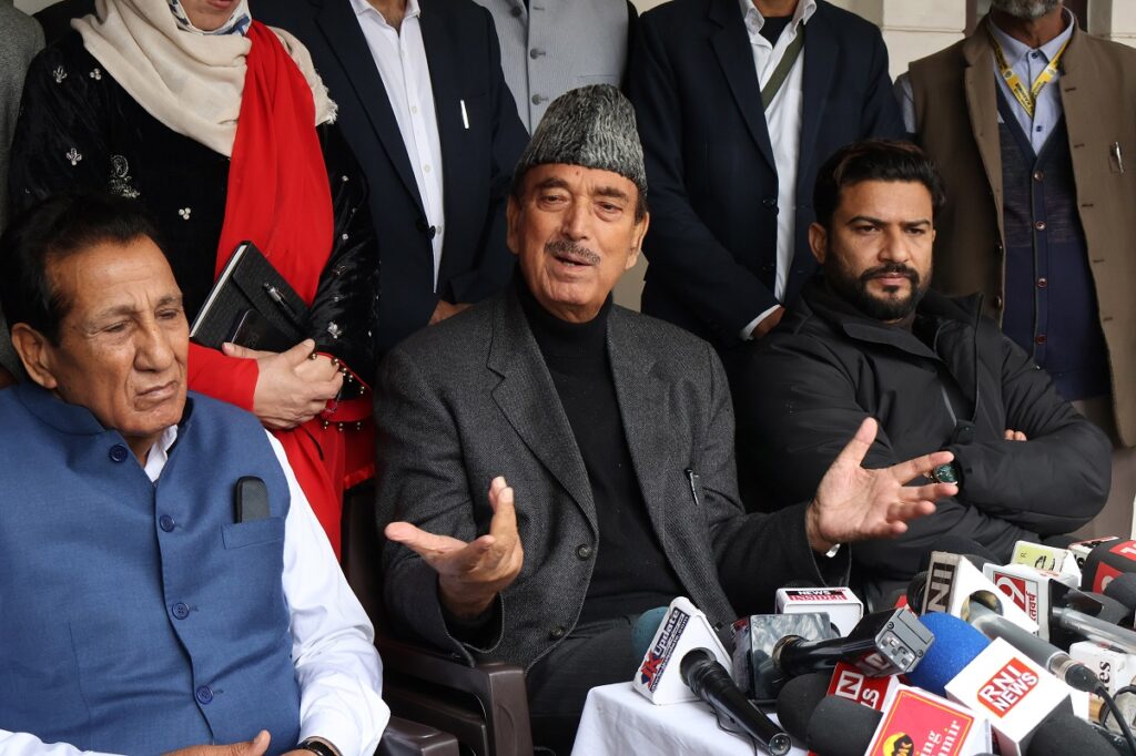 Contesting To Fight For J&K Statehood: Azad