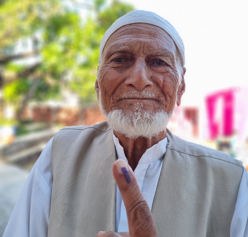 102-Year Old Votes In J&K's Reasi In Support Of Providing Jobs To Youth To Tackle Drug Menace