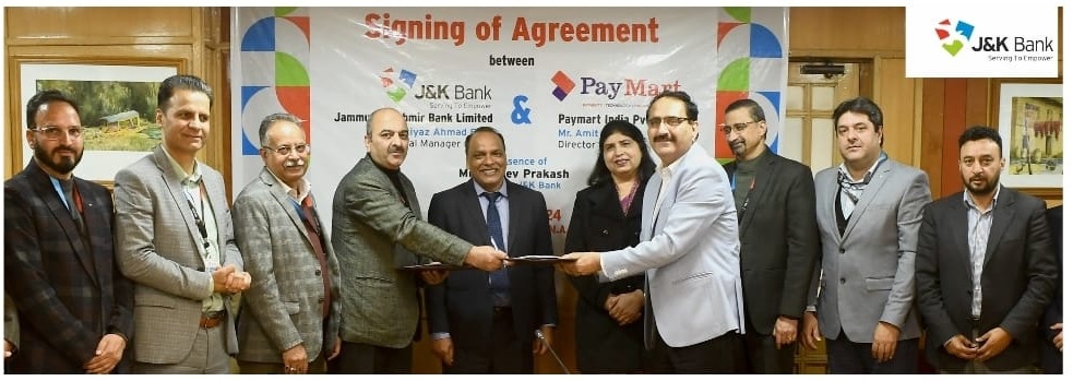J&K Financial institution Companions With Paymart India To Introduce Digital ATM Facility – Kashmir Observer