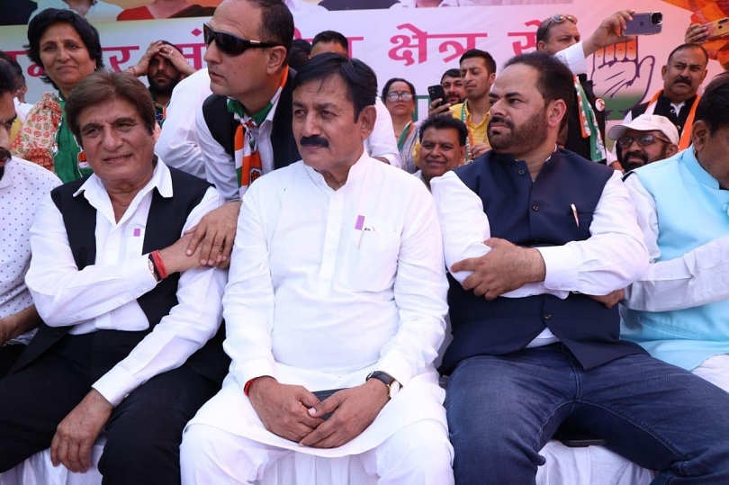 Time To Bring Change Through Ballot: Congress Leader Raj Babbar In Udhampur