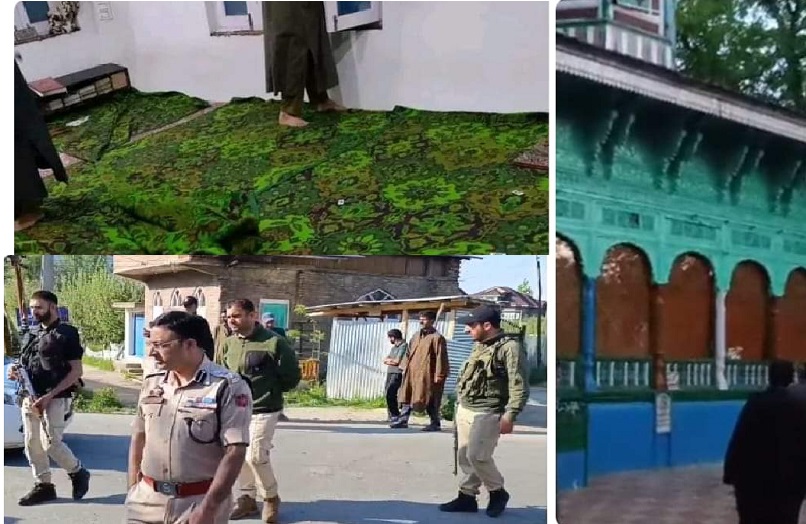 Police Hunt On To Nab People Attempting To 'Disrespect' Masjid, Local Shrine In South Kashmir's Tral