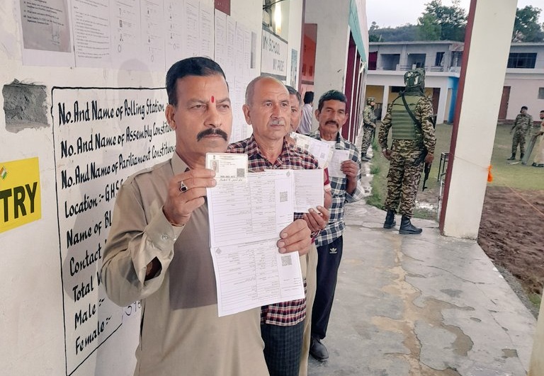 Polling Begins For Udhampur Seat In First Phase Of Lok Sabha Elections In J&K