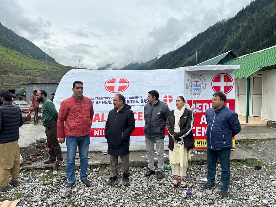 DHSK Visits Batlal Axis In View Of Upcoming Amarnath Yatra