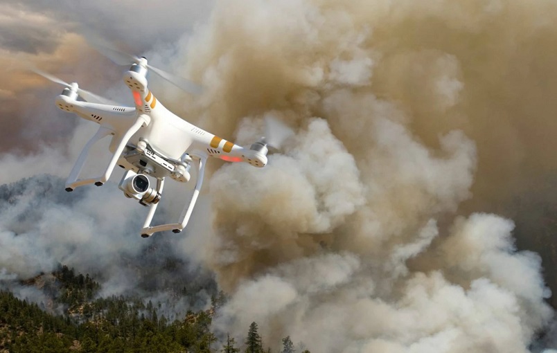 J&K Deploys Drones For First Time To Combat Raging Forest Fires