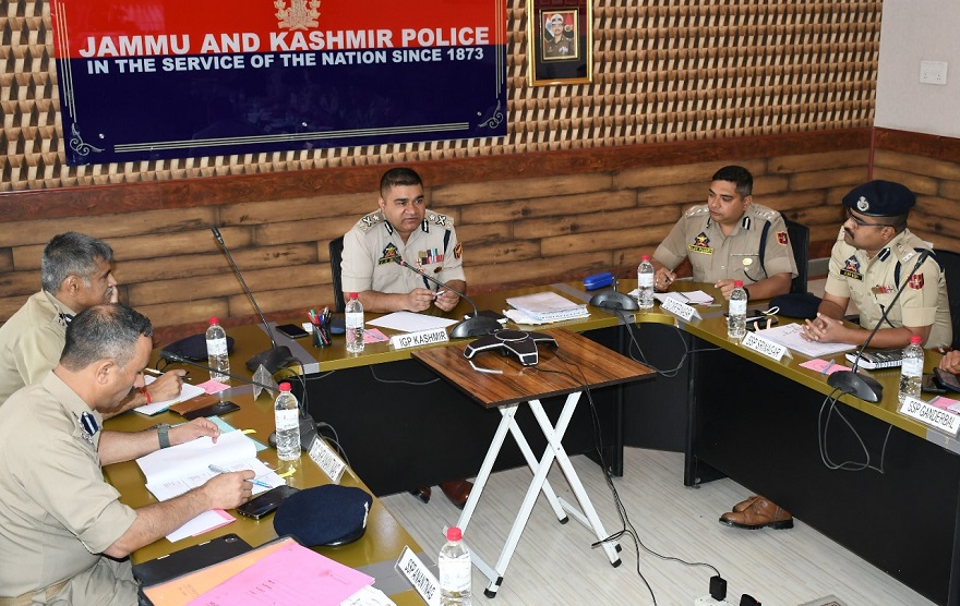 IGP Kashmir Calls For Vigilant Patrolling Along Highways For Safe, Secure Amarnath Yatra