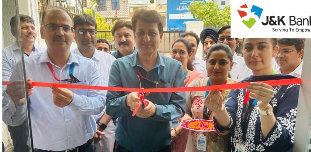 J&K Bank Dedicates ATM For Public At Its Greater Noida Branch