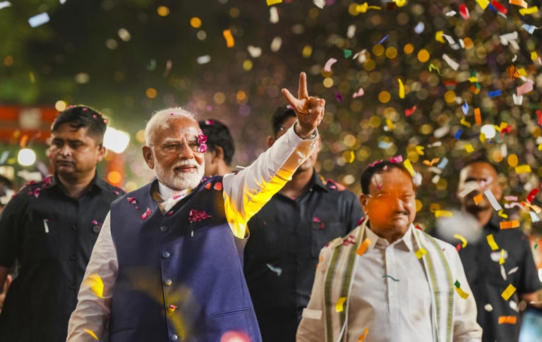PM Modi Wins From Varanasi For Third Consecutive Term, Victory Margin Lowest