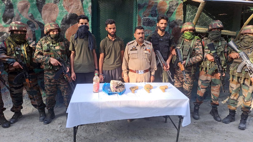 Narco-Terror Module Busted In North Kashmir's Kupwara, 3 Held