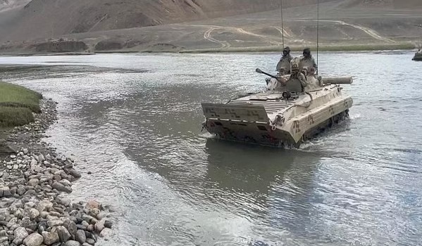 Five Tank-Bound Army Soldiers Swept Away While Crossing River In Ladakh