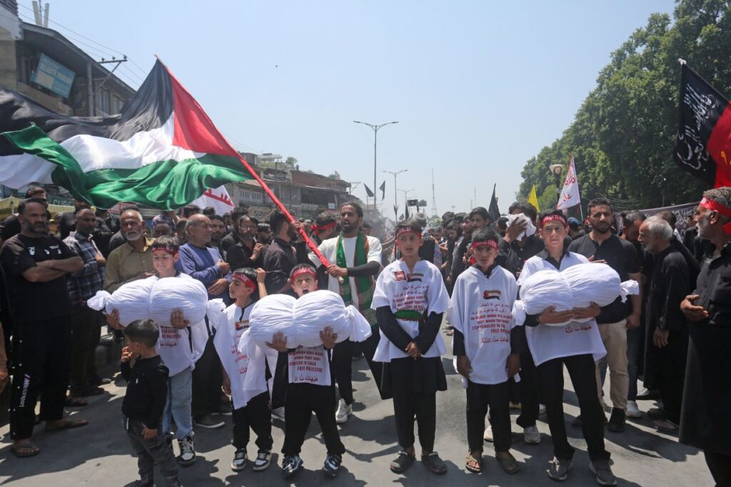 Srinagar Holds Largest Pro-Gaza Demonstration In South Asia