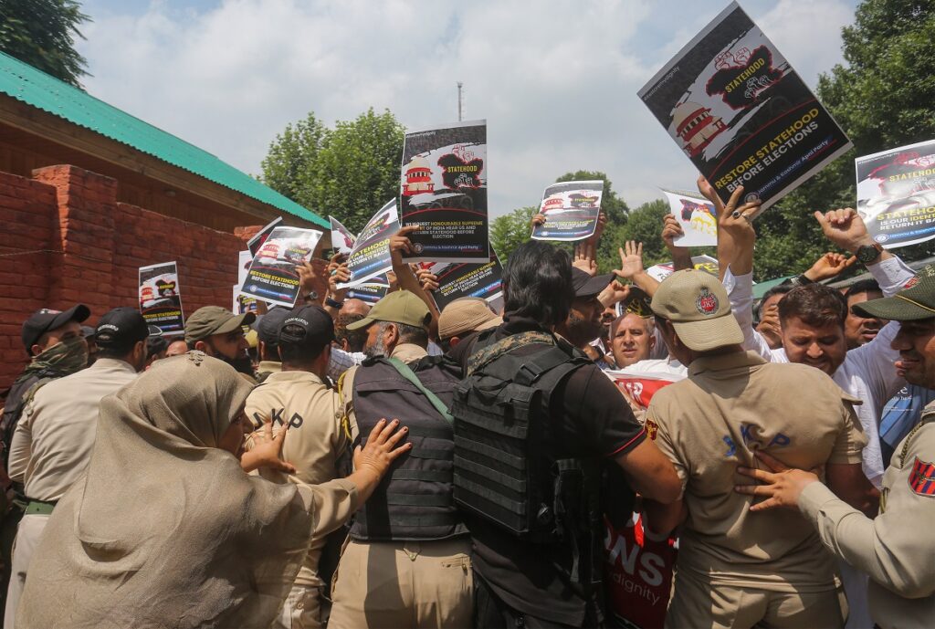 Apni Party Protest Seeking Restoration Of Statehood To J&K Foiled