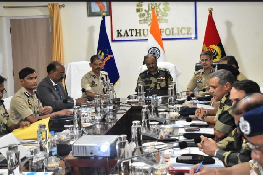 Interstate Security Review Meet: Senior BSF, Police Officials Meet In J&K's Kathua