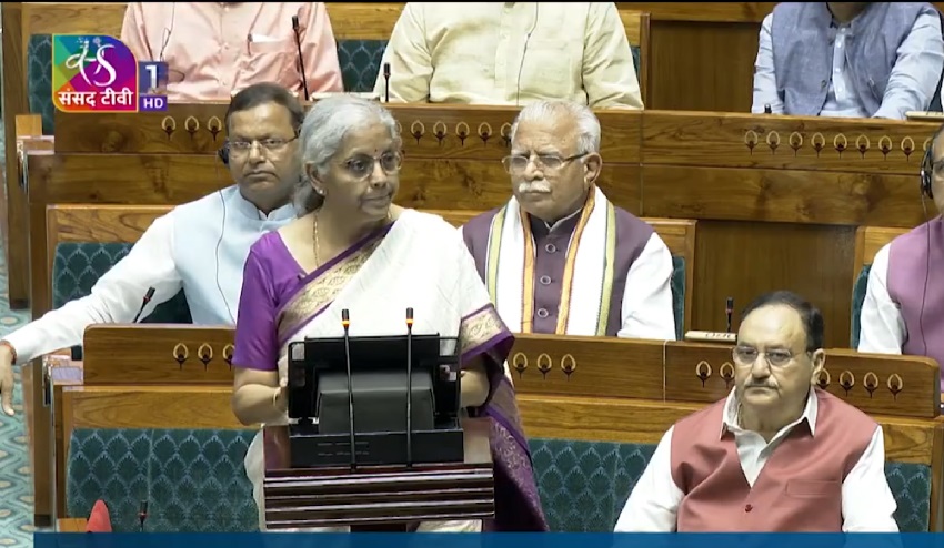 Nirmala Sitharaman Presents Budget For 2024-25, Her 7th Straight Presentation