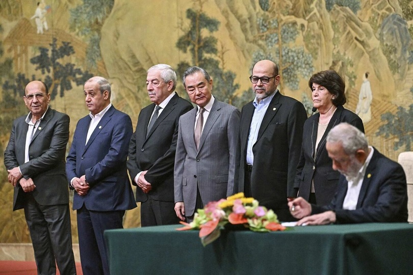 Palestinian Factions Sign Declaration To End Divisions After Talks In China