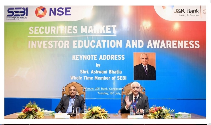 J&K Bank Hosts SEBI’s Program On Investor Education And Awareness