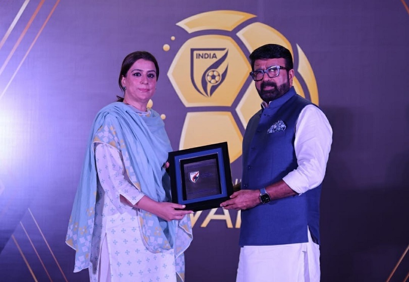 J&K Sports Council Honored At AIFF Awards For Promoting Football