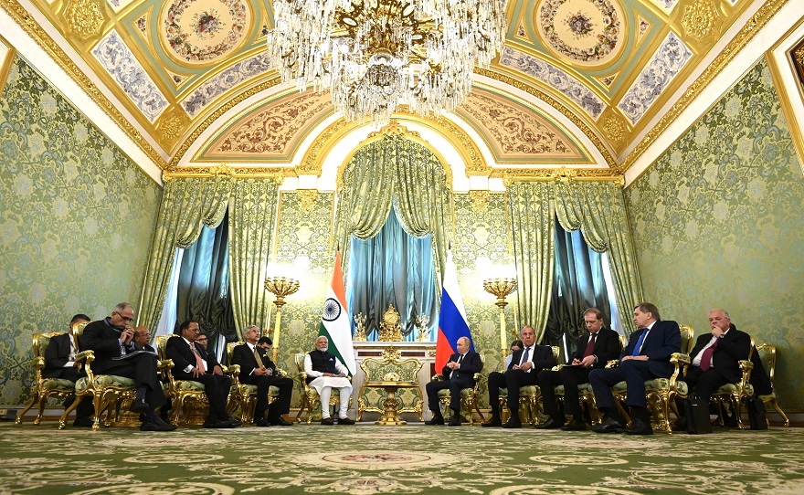 PM Modi in Moscow, Says Russia India's 'All-weather Friend'