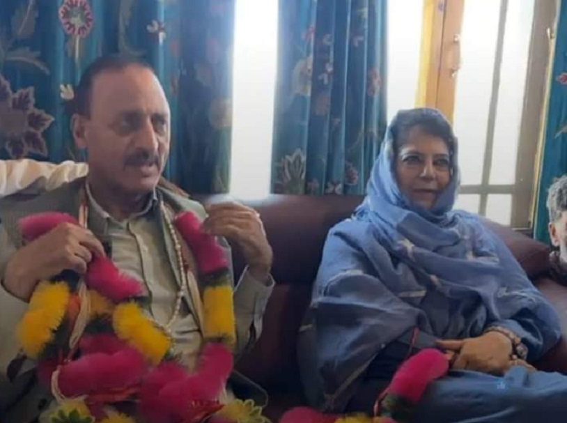 Former J&K Minister Abdul Haq Khan Rejoins PDP After Two Years