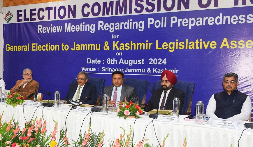 Committed To Conducting Polls In J&K At Earliest: CEC Rajiv Kumar