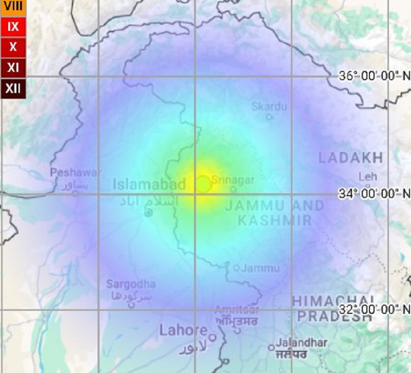 Two Back-To-Back Earthquakes Strike Kashmir