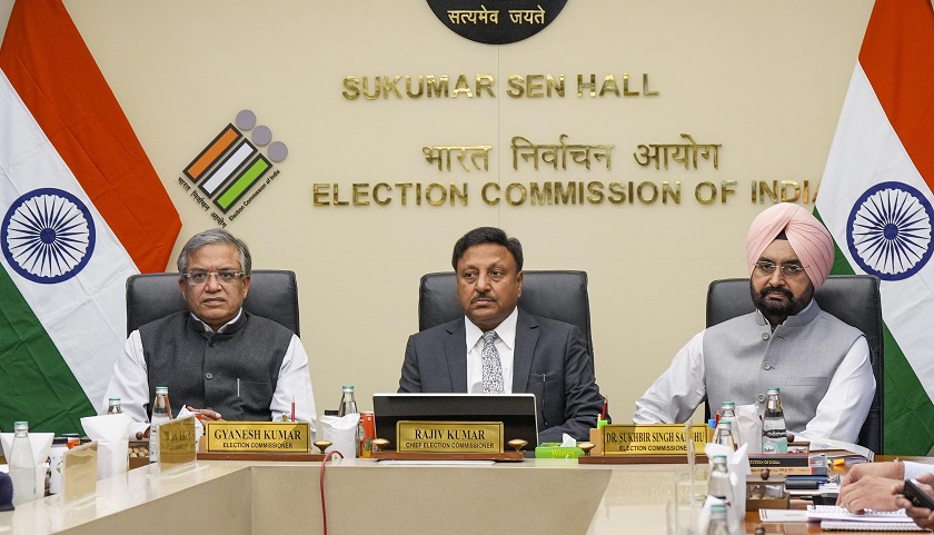 ECI Thanks MHA, Security Forces for J&K Elections 