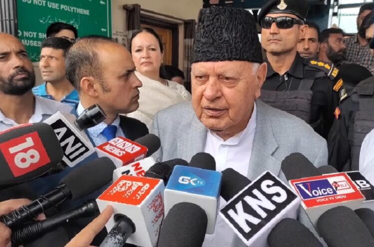 Farooq Abdullah Congratulates Jamaat For Contesting Assembly Elections Kashmir Observer