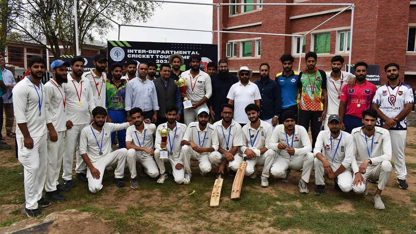 IUST Inter-Departmental Cricket Concludes At Uni Grounds